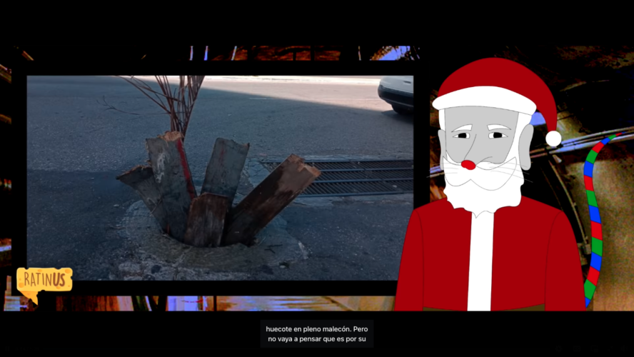Les comparto los cuatro titulares de Ratinus con Santa Lloré de Cola